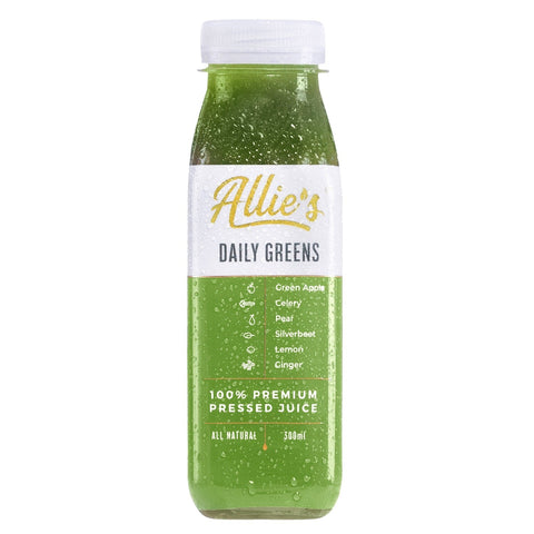 Allie's Daily Greens Cold Pressed Juice 8 Pack | 300mL