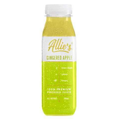 Allie's Gingered Apple Cold Pressed Juice 8 Pack | 300mL