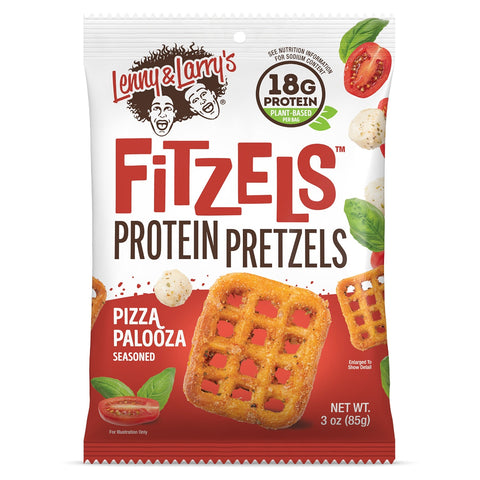 Lenny & Larry Fitzels Protein Pretzels Pizza Palooza 8 Pack | 85g
