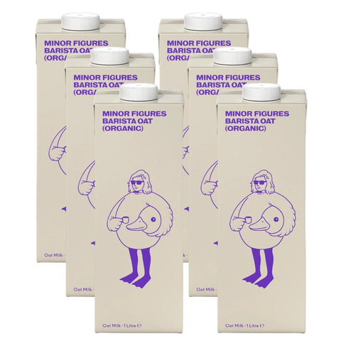 Minor Figures Organic Oat Milk 2 Boxes | 6 x 1L