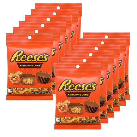 Reese's Miniatures Hang Bag 12 Pack | 131g