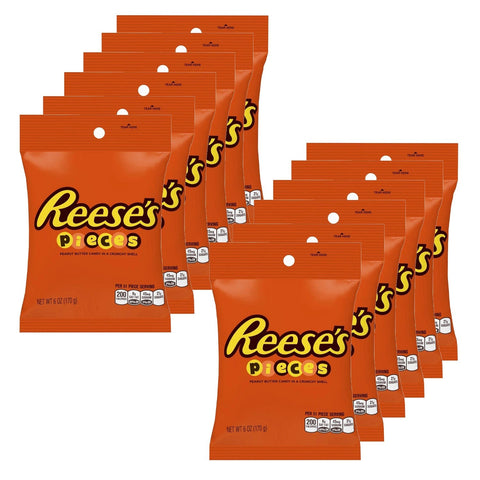 Reese's Pieces Hang Bag 12 Pack | 170g
