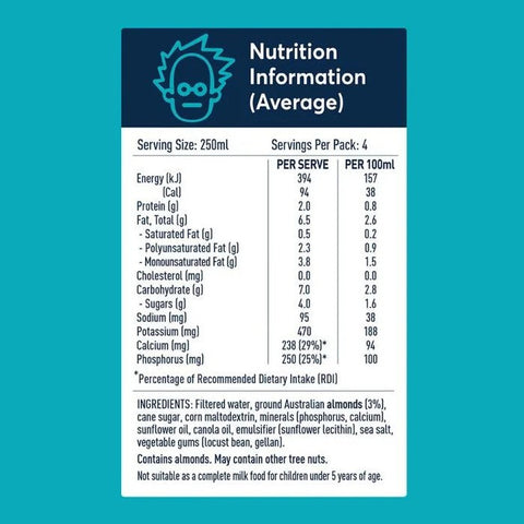 The Alternative Dairy Co Barista Almond Milk 2 Boxes | 12 x 1L