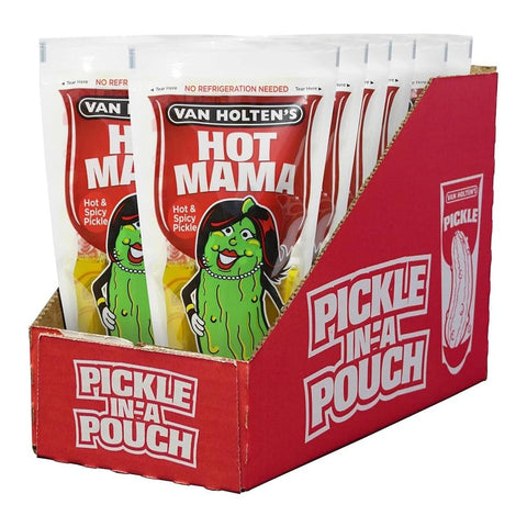 Van Holten Hot Mama Spicy Pickle 12 Pack