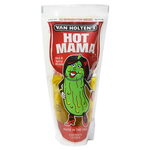 Van Holten Hot Mama Spicy Pickle 12 Pack