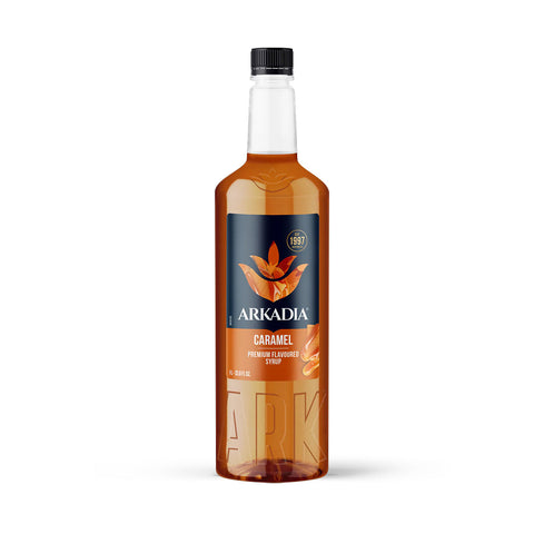 Arkadia Caramel Syrup Box | 6 x 1L