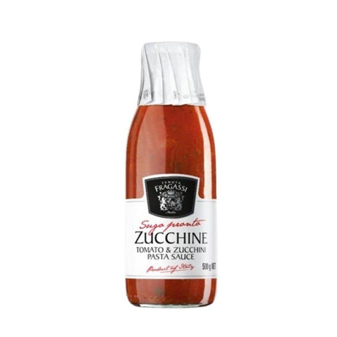 Zucchini Pasta Sauce 500g-Pantry-Fragassi-iPantry-australia