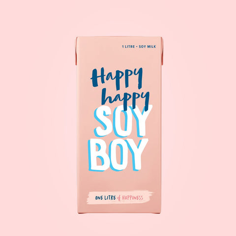 Happy Happy Soy Boy 6 x 1L (Box) - Happy Happy Soy Boy