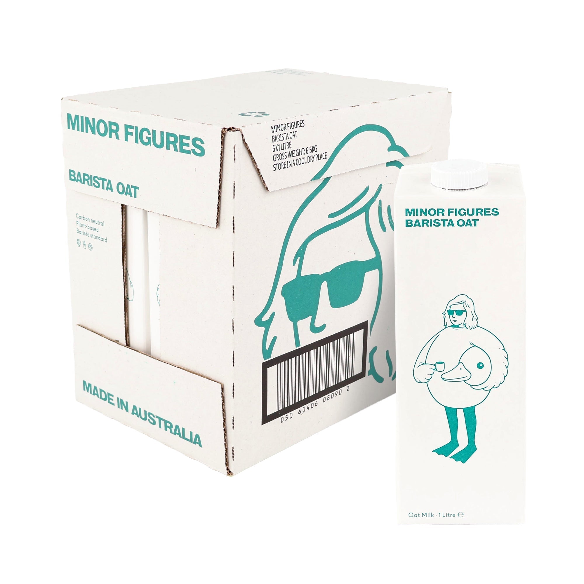 Minor Figures Oat Milk Box | 6 x 1L