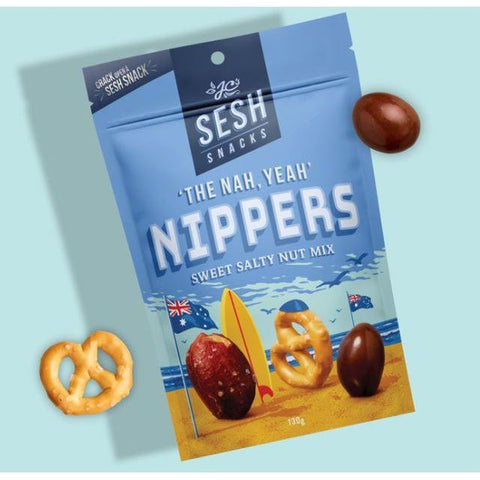 Sesh Snacks Nippers Sweet Salty Nut Mix 130g-Indulgence-Sesh Snacks-iPantry-australia