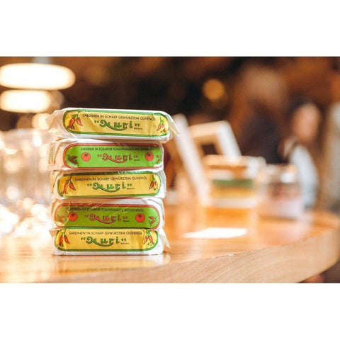Nuri Spiced Sardines in Olive Oil 125g-Pantry-Nuri-iPantry-australia