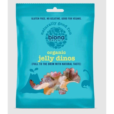 Organic Jelly Dinos 75g-Indulgence-Biona-iPantry-australia