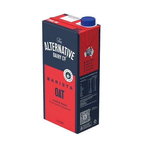 The Alternative Dairy Co Barista Oat Milk 12 x 1L (box)-Alt Milks-The Alternative Dairy Co-iPantry-australia