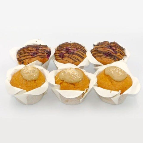Vegan Muffin Mixed 6Pk-Indulgence-FIG-iPantry-australia