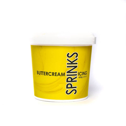 Yellow Buttercream (425g)-Sprinks-iPantry-australia