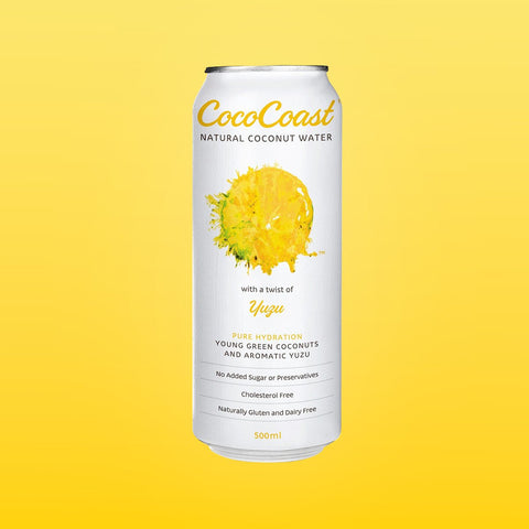 Yuzu Coconut Water 500ml (6 Pack) - Coco Coast