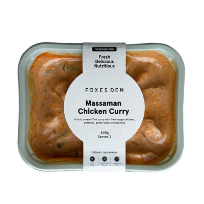 Massaman Chicken Curry For 2 500g - (EXP 29/04/2024)-Restaurants/Meal Kits-Foxes Den-iPantry-australia