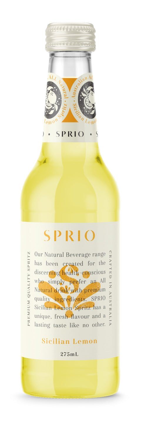 SPRIO Sicilian Lemon Spritz 24 Pack | 275mL