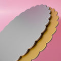 10" Scalloped Cake Board - Silver-PAPYRUS-iPantry-australia