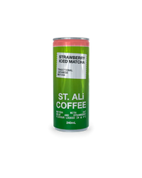 ST. ALi Iced Strawberry Matcha Can | 240mL