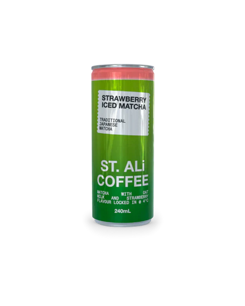 ST. ALi Iced Strawberry Matcha Can | 240mL