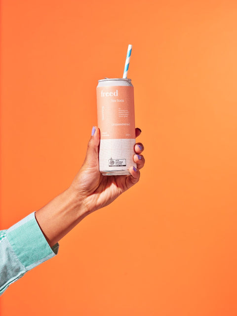 Freed Tea Soda Peach & Vanilla | 330mL