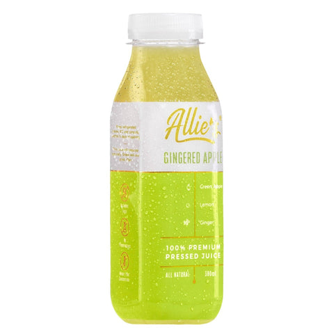 Allie's Gingered Apple Cold Pressed Juice 8 Pack | 300mL