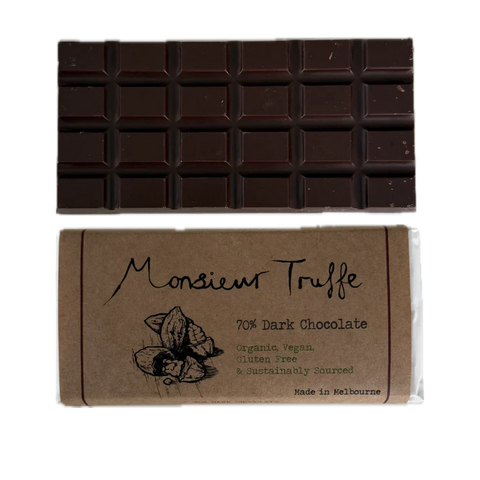 Monsieur Truffe 70% Dark Chocolate Blend Bar | 90g
