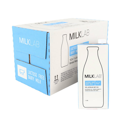MILKLAB Lactose Free Milk 2 Boxes | 12 x 1L
