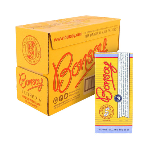 Bonsoy Soy Milk 2 Boxes | 6 x 1L