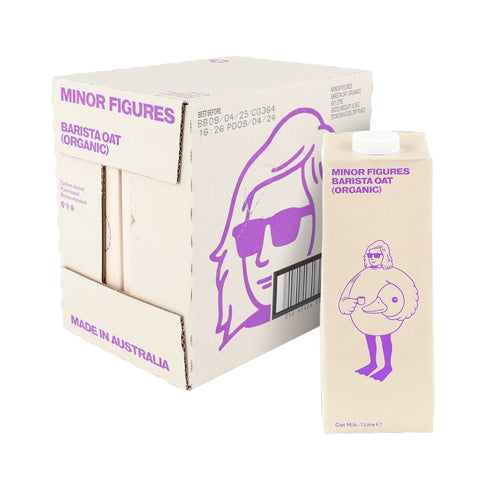 Minor Figures Organic Oat Milk 2 Boxes | 6 x 1L
