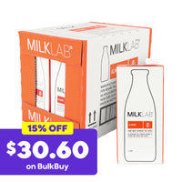MILKLAB Almond Milk Box | 8 x 1L