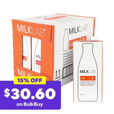 MILKLAB Almond Milk Box | 8 x 1L