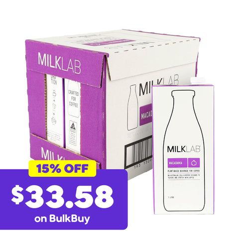 MILKLAB Macadamia Milk Box | 8 x 1L