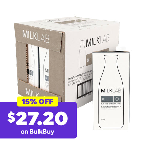 MILKLAB Oat Milk Box | 8 x 1L