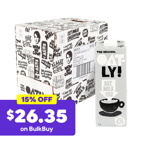 Oatly Oat Milk Barista Edition Box | 6 x 1L