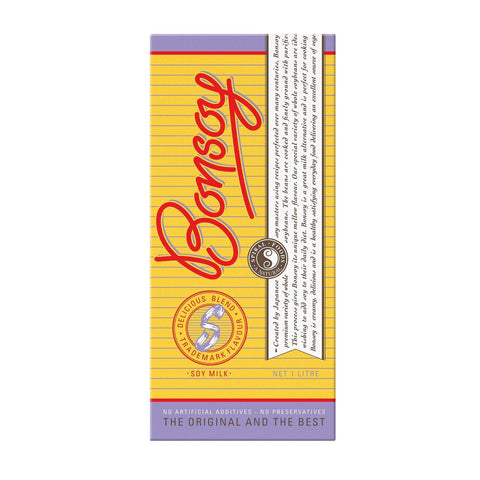 Bonsoy Soy Milk 2 Boxes | 6 x 1L