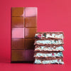 Choced Bubble Gum Bandit Chocolate Block