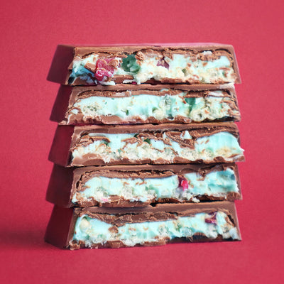 Choced Bubble Gum Bandit Chocolate Block