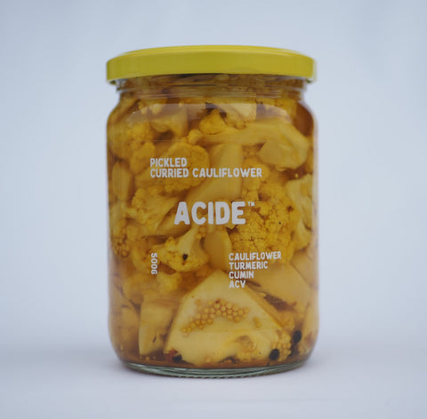 Acide Pickled Curried Cauliflower | 500g