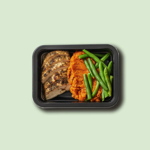 Clean Eats Chicken with Sweet Potato and Beans | 320g