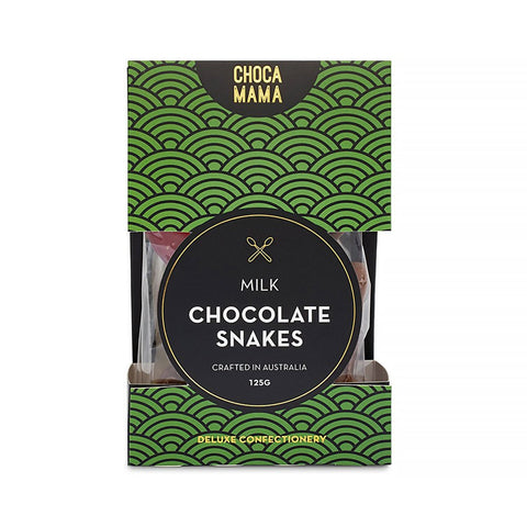 Chocamama Chocolate Coated Snakes | 125g (BB 26.05.26)