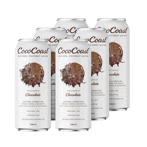 Coco Coast Chocolate Coconut Water 6 Pack | 500mL