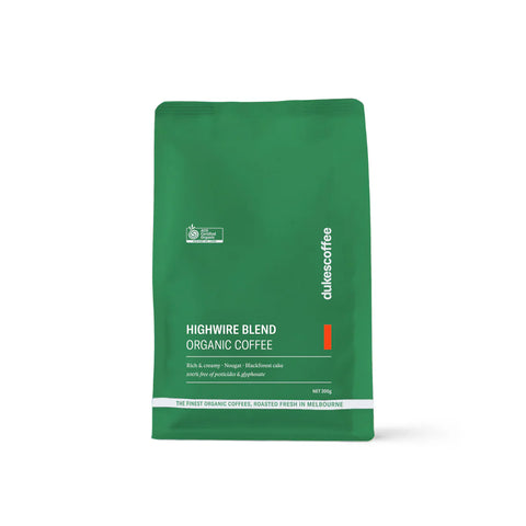 Dukes Coffee Highwire Blend Whole Bean | 200g
