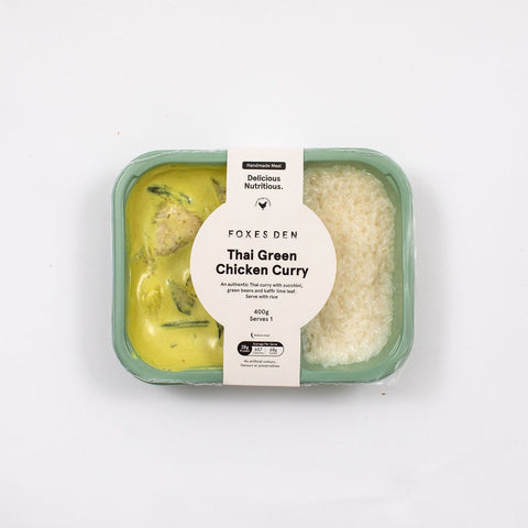 Foxes Den Thai Green Chicken Curry | 400g (EXP 28/09/2026)