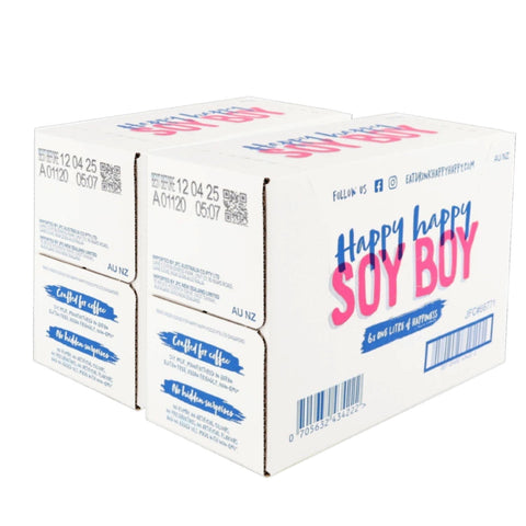 Happy Happy Soy Boy Soy Milk 2 Boxes | 6 x 1L