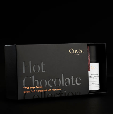 Cuvee Chocolate Hot Chocolate Collection Trio Pack | 30g