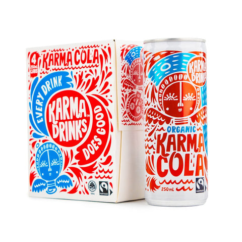 Karma Drinks - Organic Karma Cola 4 Pack | 250mL