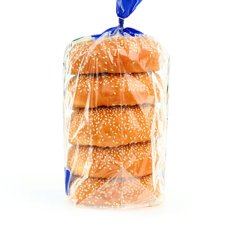 Lichtenstein's Bakehouse Sesame Seed Large Bagel 5 Pack