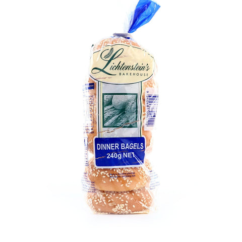 Lichtenstein's Bakehouse Sesame Seed Dinner Bagel 6 Pack